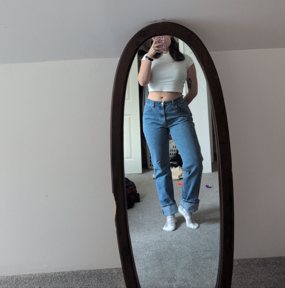 Levi's 505 Lower Rise Straight Leg Jeans